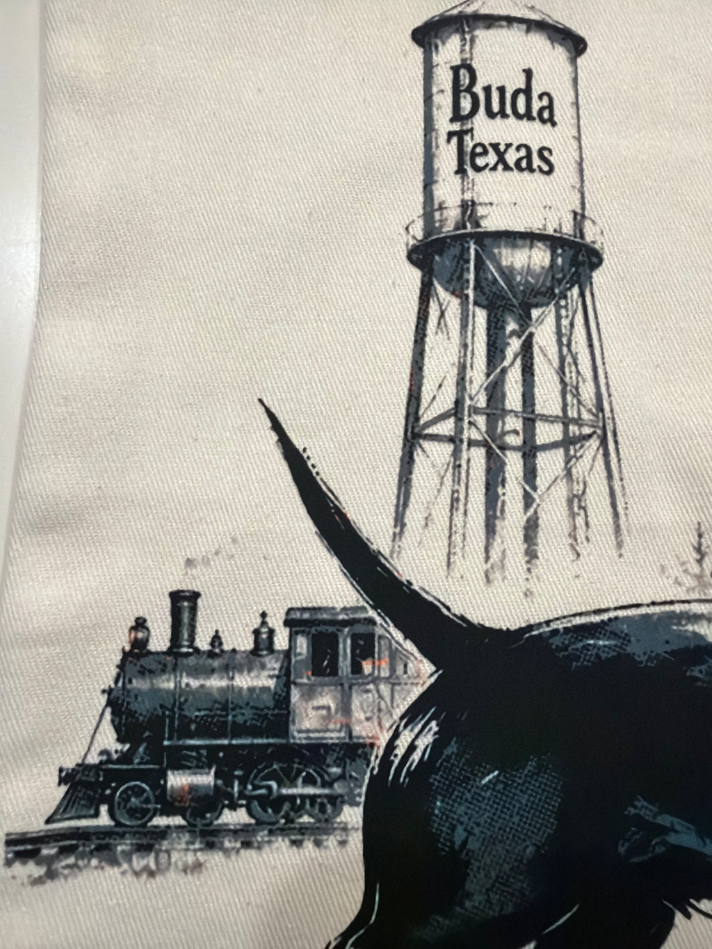 Buda Texas Dachshund Canvas Tote Bag