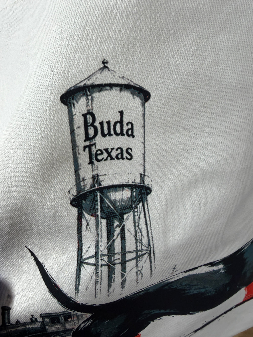 Buda Texas Dachshund Canvas Tote Bag