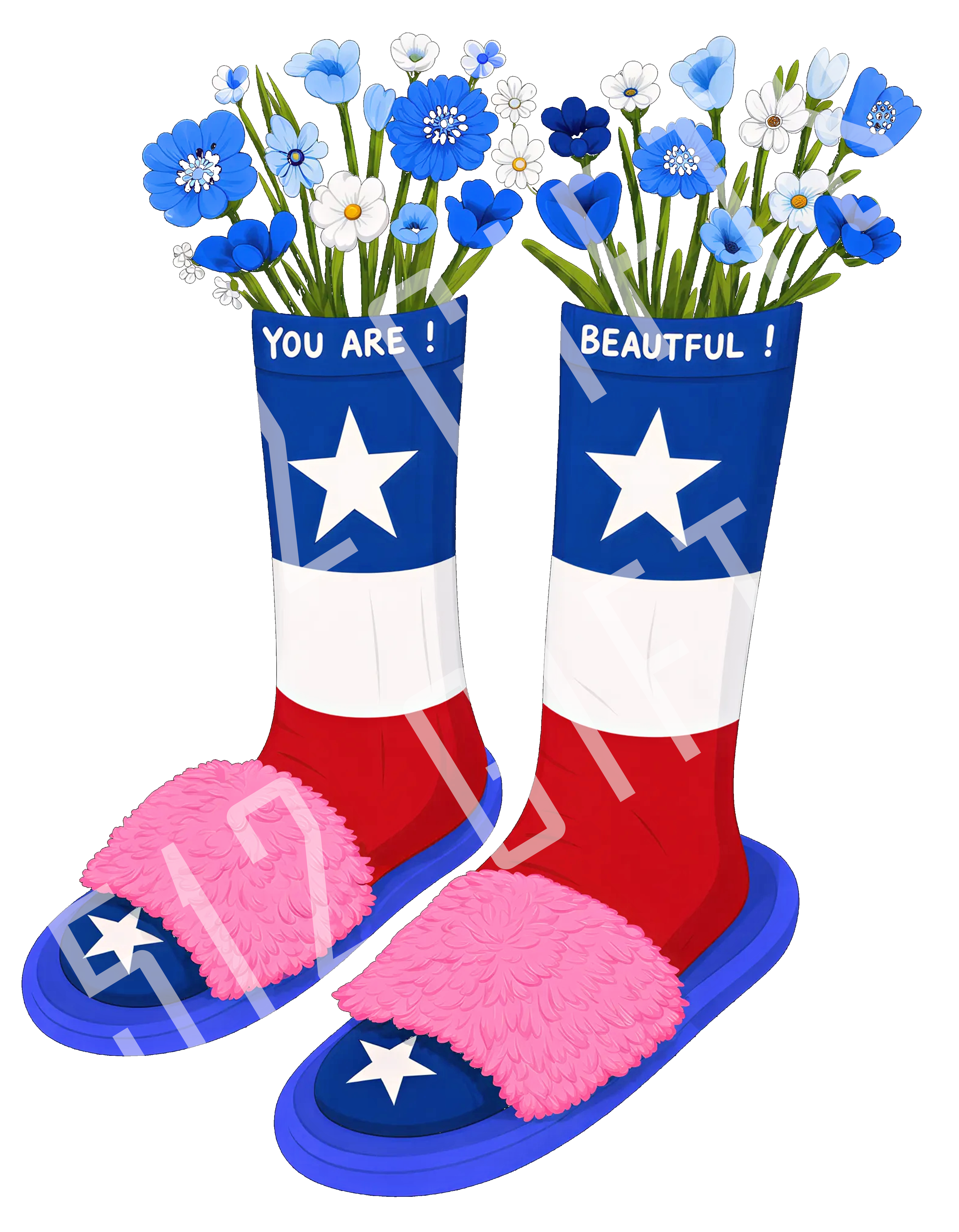 Texas Bluebonnet PNG | You Are Beautiful | Digital Download